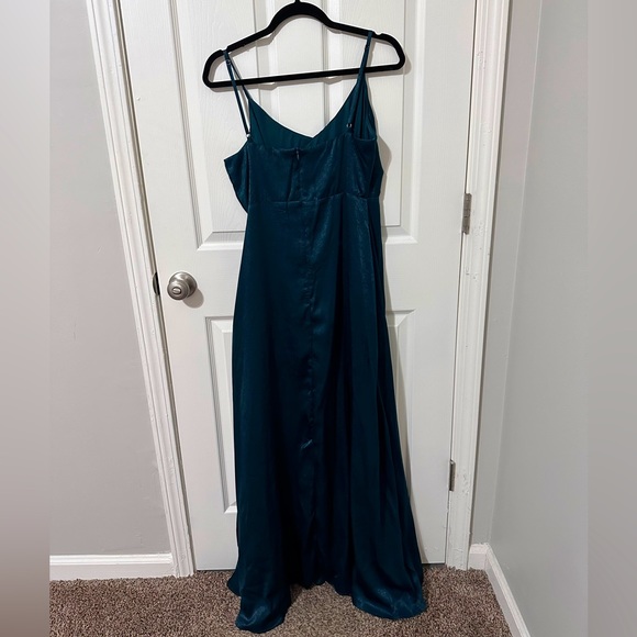 NWT Satin Maxi Dress - Picture 6 of 8
